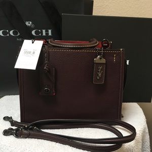 Coach 1941 Rogue 25 Oxblood Color NWT